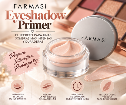 Farmasi Eyeshadow Primer – Base para Sombras de Mayor Intensidad y Duración