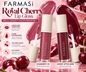 Farmasi Royal Cherry Lip Gloss – Brillo Jugoso y Tonos Cereza Elegantes