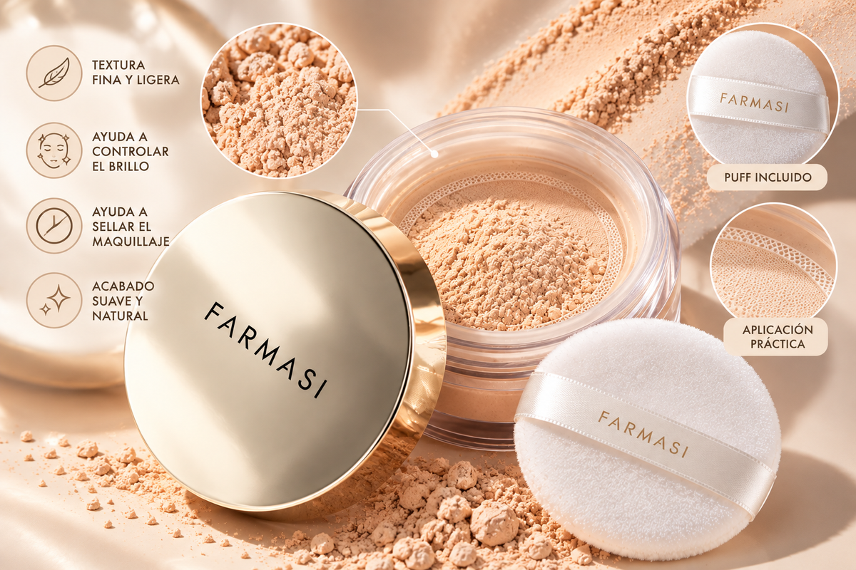 Farmasi Loose Powder – Polvo Suelto Fijador