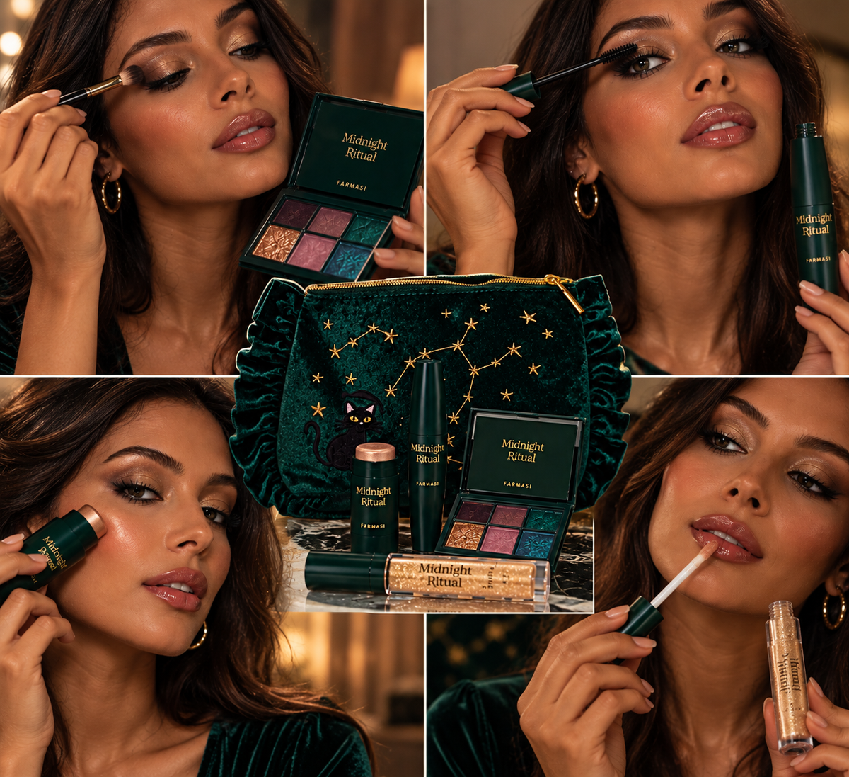 Midnight Ritual de Farmasi – Colección de Maquillaje